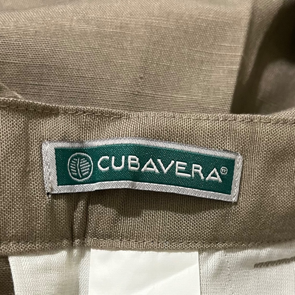 Men's Cubavera Linen -blend Drawstring Pants; size M; 32" Long - Picture 15 of 16